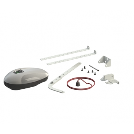 kit motor de techo 1000n reductora en bronce guia 3.3mtrs con receptor + 2 mandos hasta 18mts cuadrados