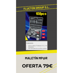 MALETÍN  108PCS MP@R